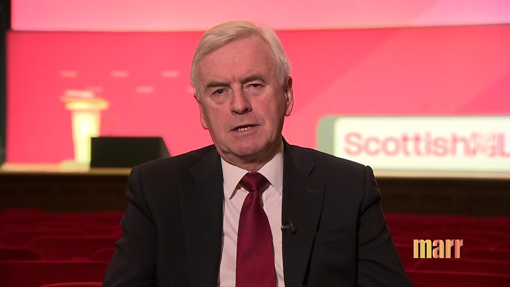 John McDonnell urges Labour MPs to stop appearing on Russia Today
